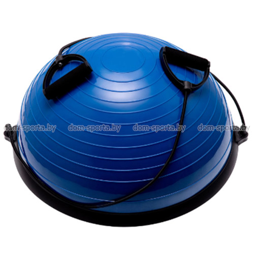 Балансир 58 см полусфера Ametist Bosu Ball с эспандерами