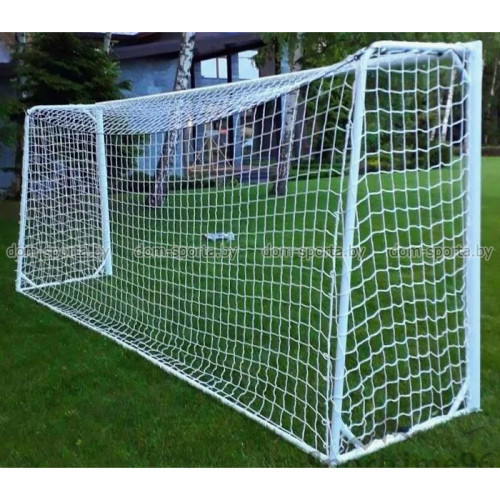 Сетка футбольная 7,5х2,5м капрон/нейлон FN2-107 нить 3,5мм тренировочная