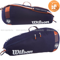 Чехол-сумка для ракеток Wilson Roland Garros Team 3 Pack (WR8006801001)