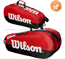 Чехол-сумка для ракеток Wilson Team 2 Comp 6 Pack (WRZ857909)