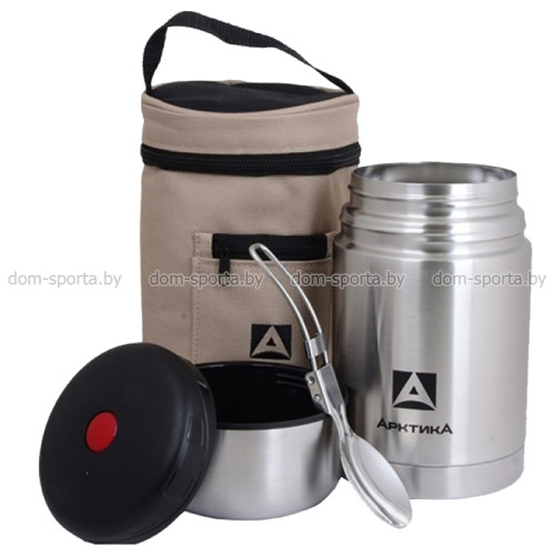 Термос с широким горлом Арктика 750 мл в чехле 301-750А