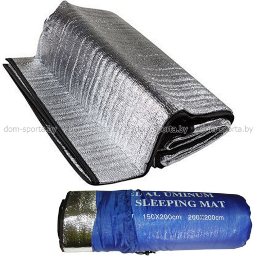 Коврик туристический фольгированный 200х200 см EXM-002