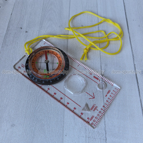 Компас для ориентирования с линейкой DC45-5D