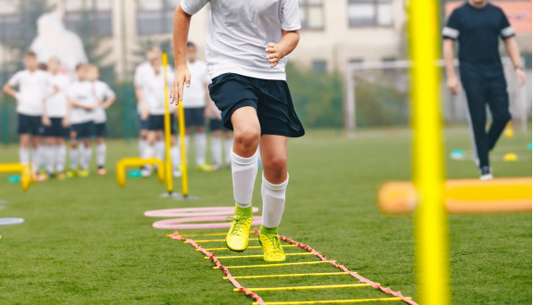 Тренировка, офп, эстафета